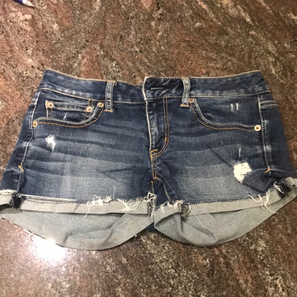 American Eagle short denim shorts
